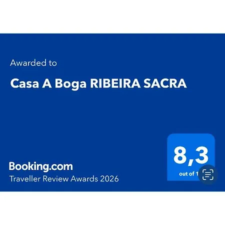 Casa A Boga Ribeira Sacra Vakantiehuis